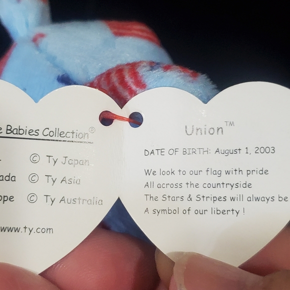 Beanie Baby USA Bundle of Four Bears⁷ - Picture 4 of 16